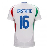 Maglia Calcio Italia Bryan Cristante #16 Seconda Divisa Europei 2024 Manica Corta